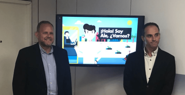 José Eduardo Ramírez y Fernando Rodríguez, durante la presentación de Ale (Foto TA)